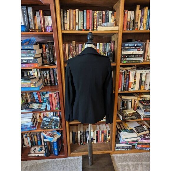 L'AGENCE black lightweight peacoat sz small new no tags sample piece - Picture 8 of 8